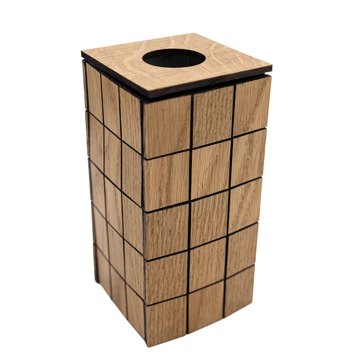 Bois de bricolage noyer rectangles I 15 Kg carton 